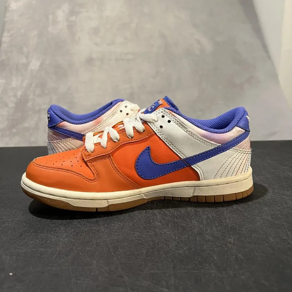 Nike Dunk Low Shoes Youth Size 4Y Orange Purple Everything You Need FN0600-801